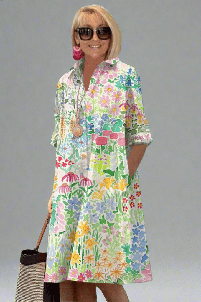 Paloma | Vestido midi sofisticado y elegante