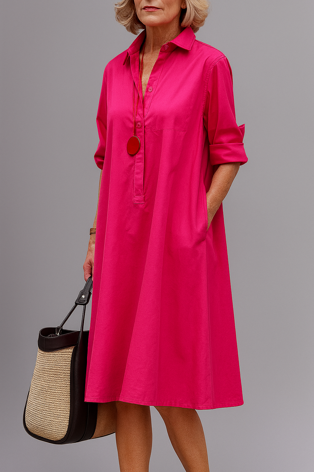 Cloe | Vestido midi elegante y refinado