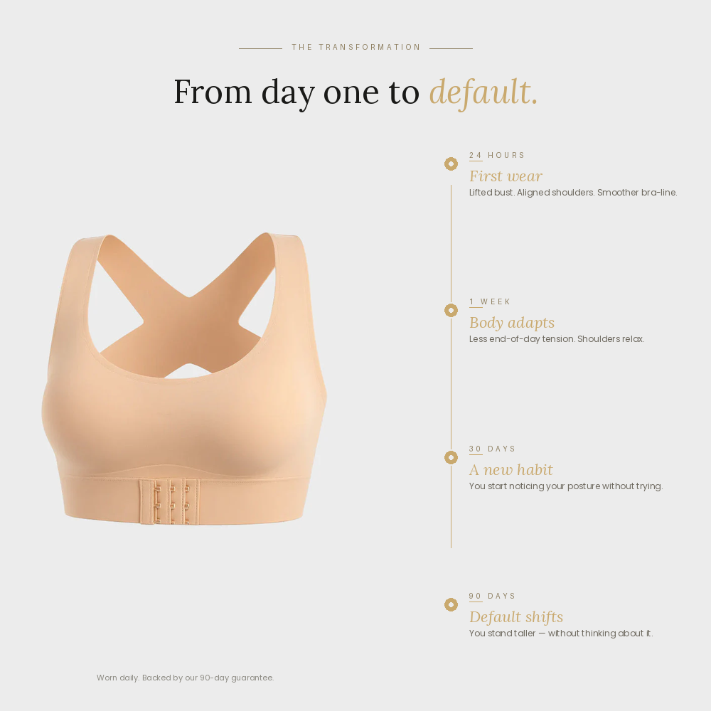 SculptPosture™ — Sujetador sin aros con cierre delantero