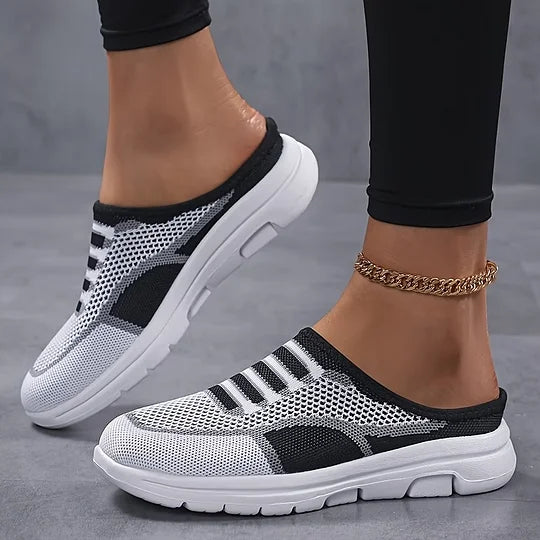 Léonie | Baskets Slip-On en Mesh Respirant