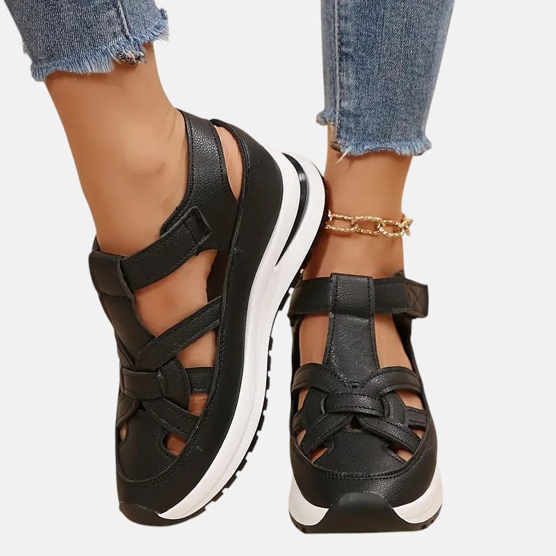 Aveta | Sandales Orthopédiques Cuir Vegan