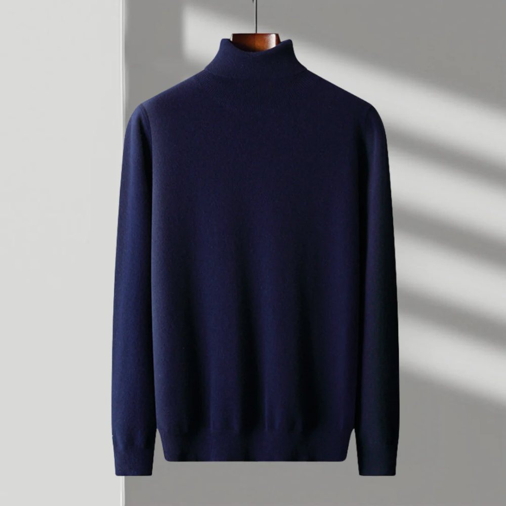 Cagliari|  Jersey de cuello alto de lana merino