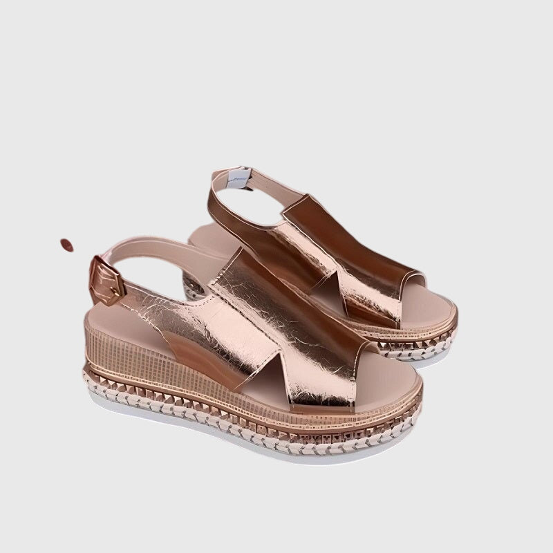 Veronica | Sandales Orthopédiques à Plateforme
