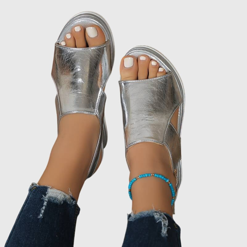 Veronica | Sandales Orthopédiques à Plateforme