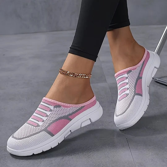 Léonie | Baskets Slip-On en Mesh Respirant