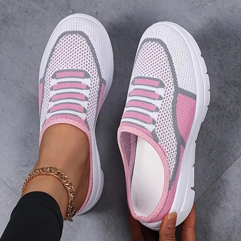 Léonie | Baskets Slip-On en Mesh Respirant
