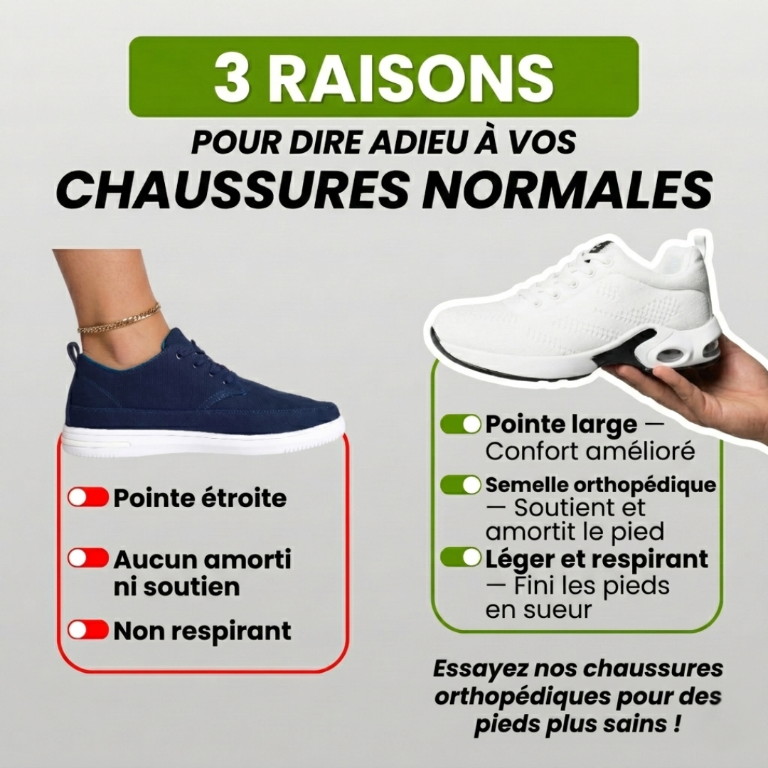 Françoise | Baskets Ergonomiques Confort
