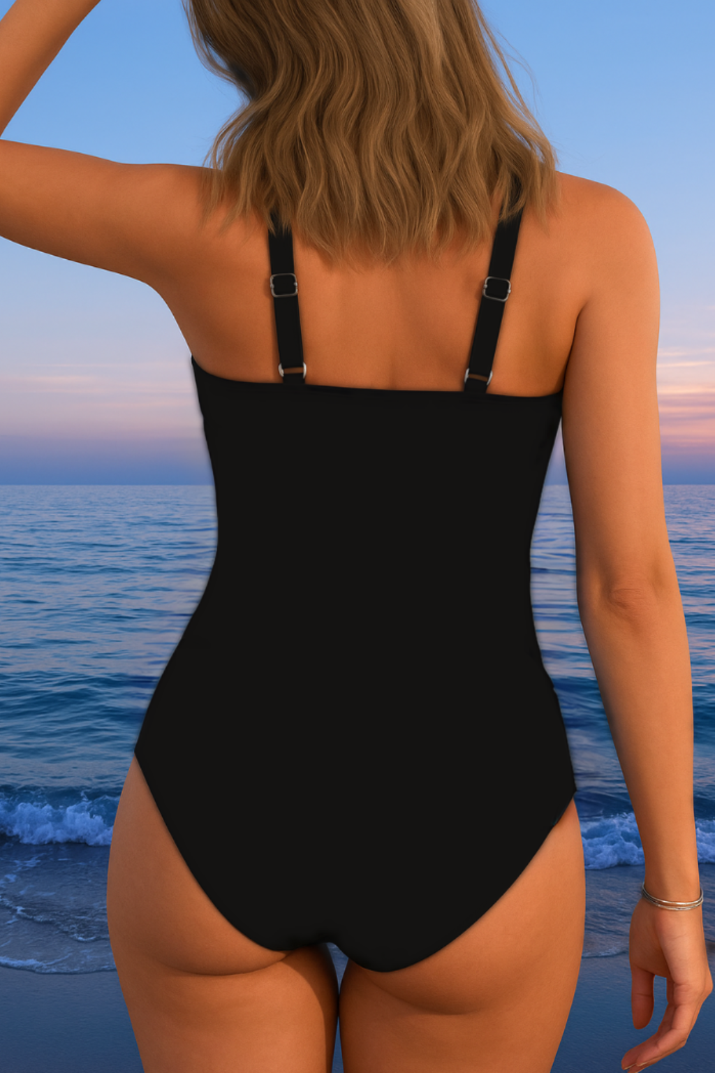 Éloria - Maillot de bain élégant à imprimé coloré