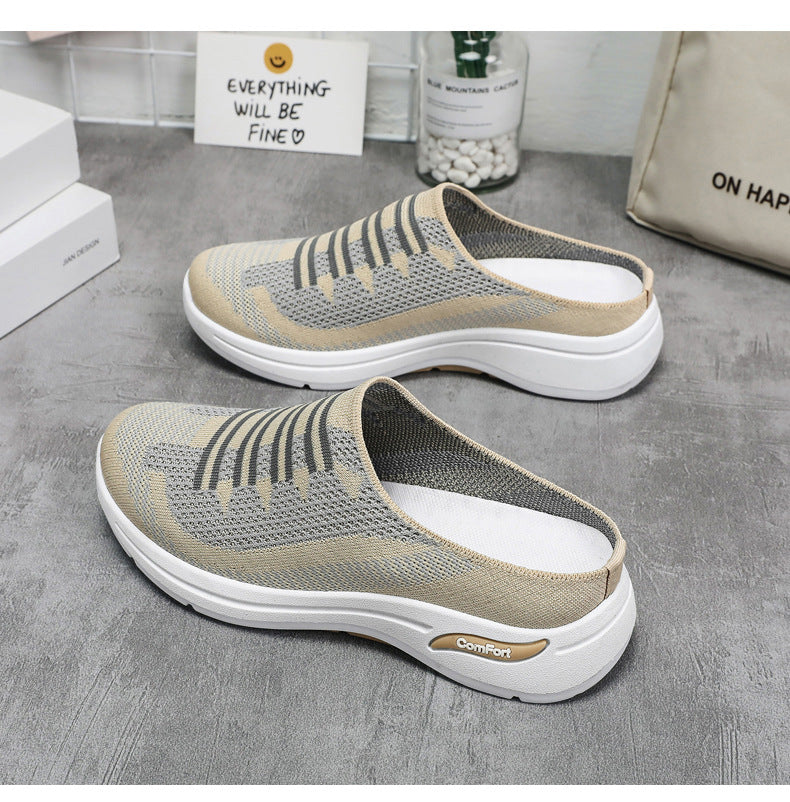 Léonie | Baskets Slip-On en Mesh Respirant