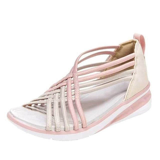 Riva | Sandales Gladiateur à Brides Élastiques