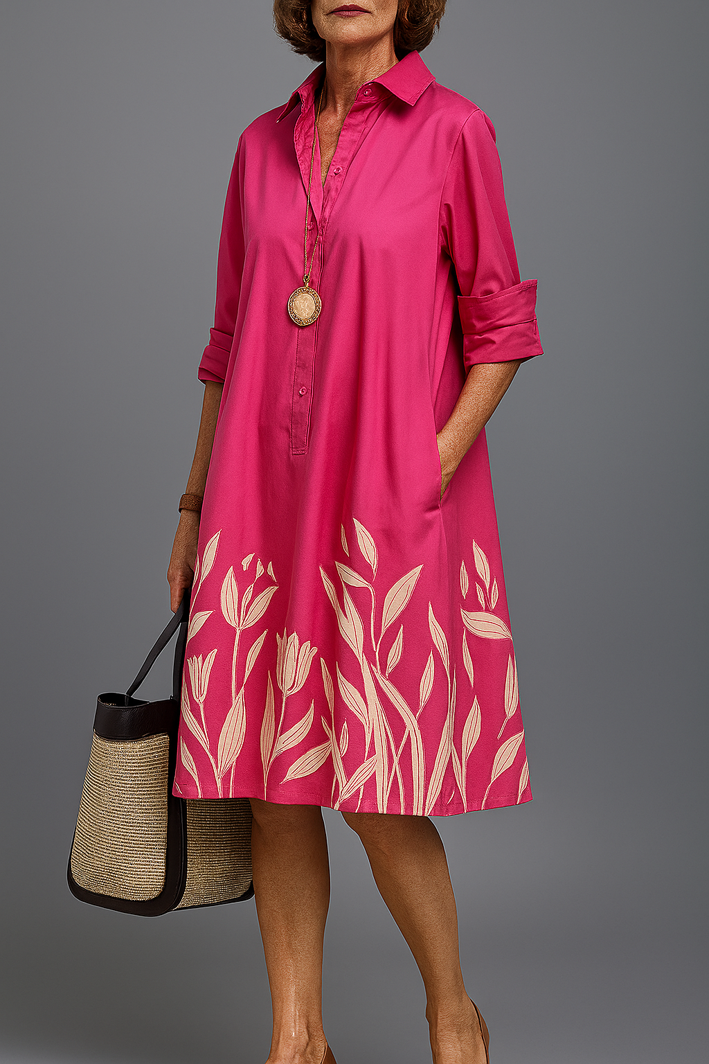 Graciela | Vestido midi elegante y refinado