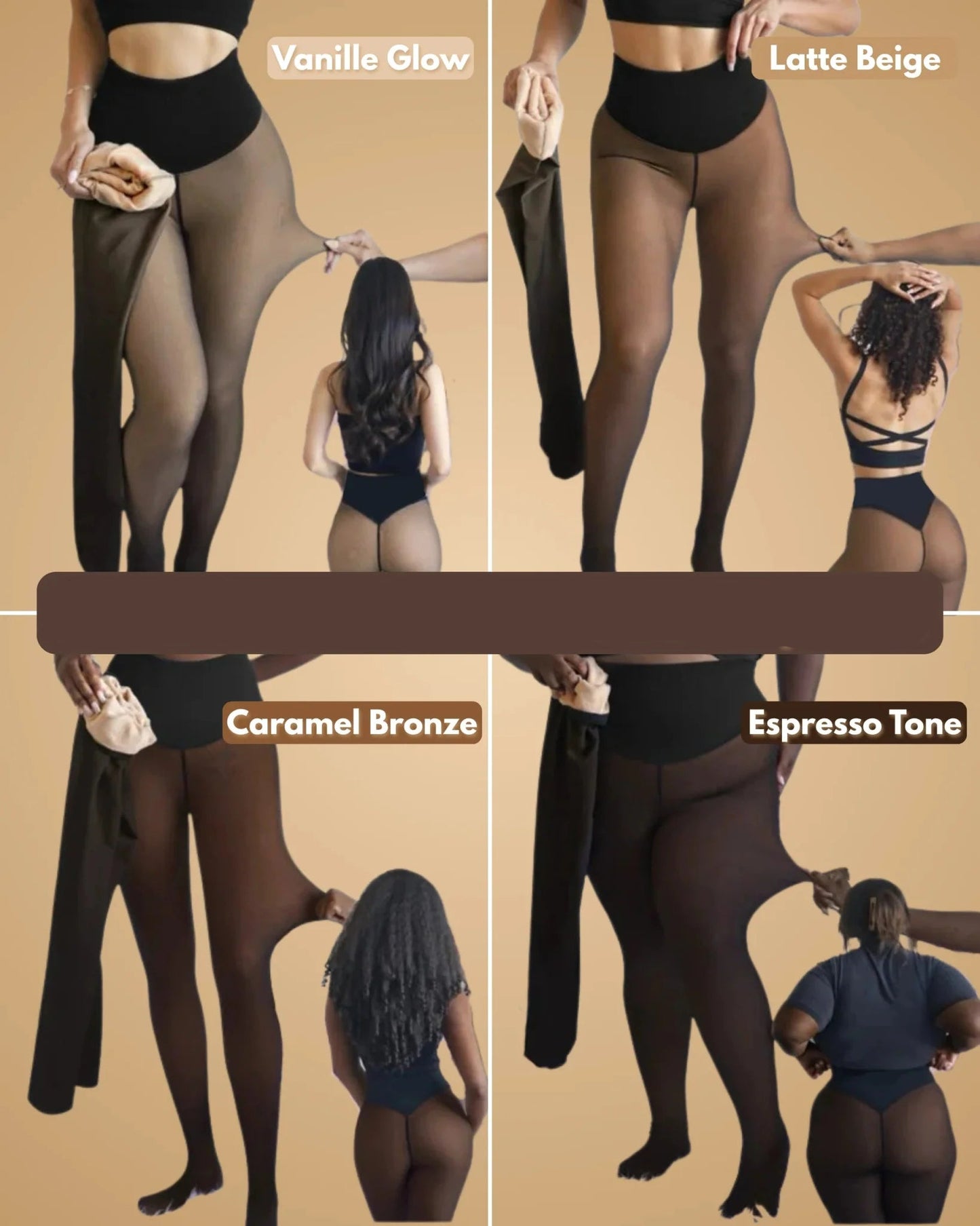 Leggings térmicos con forro polar