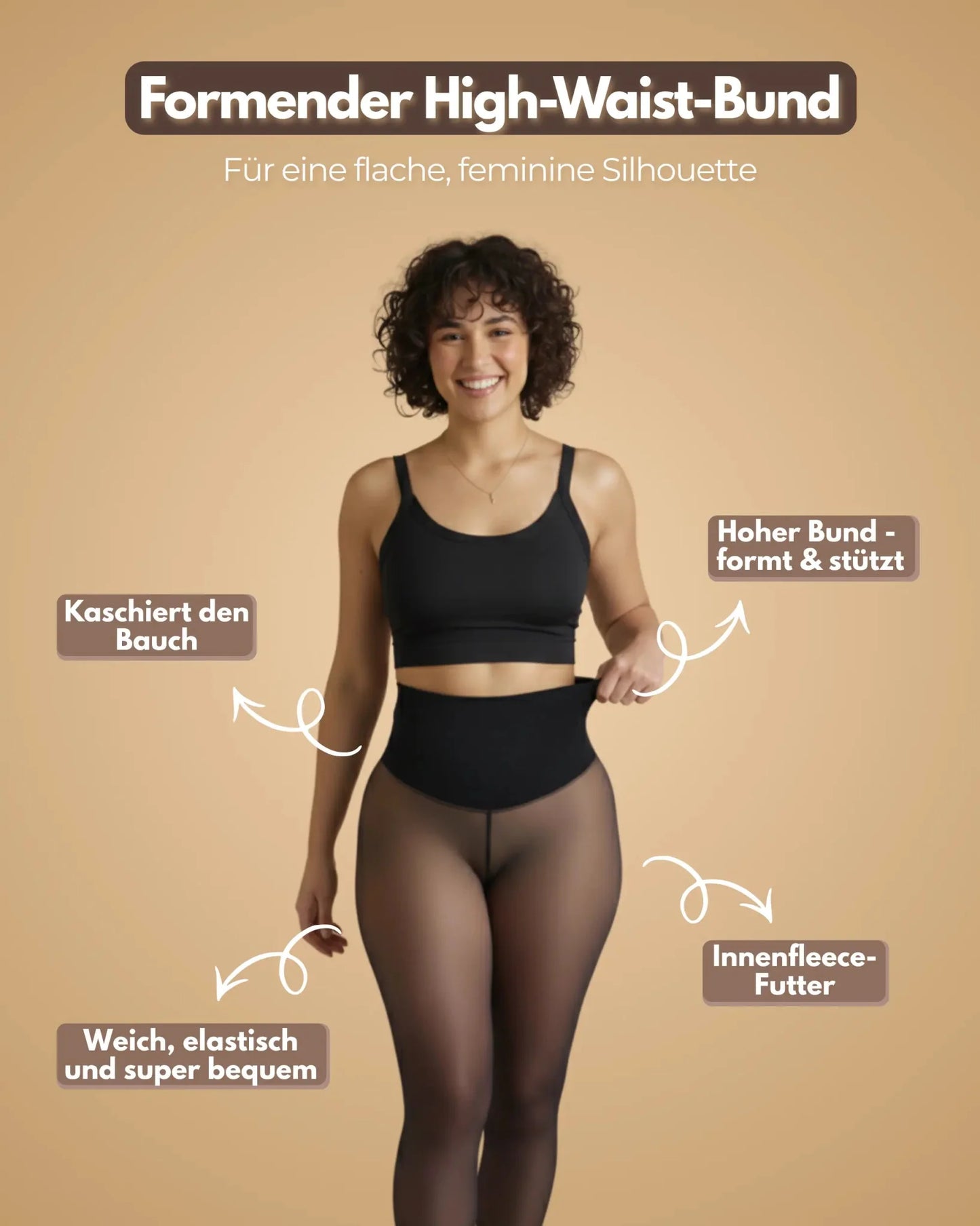 Leggings térmicos con forro polar