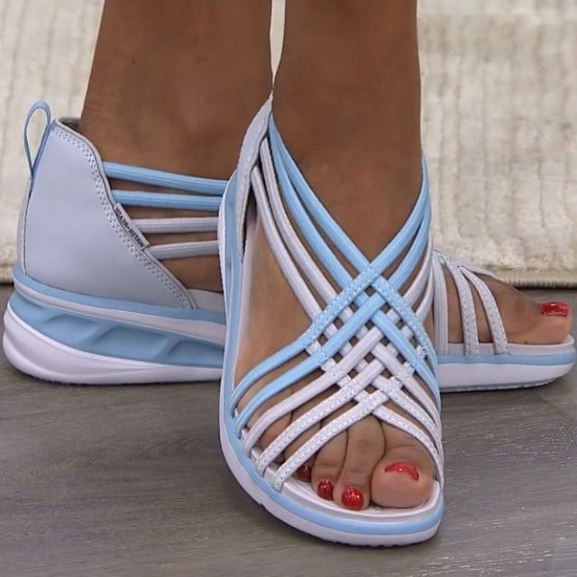 Riva | Sandales Gladiateur à Brides Élastiques