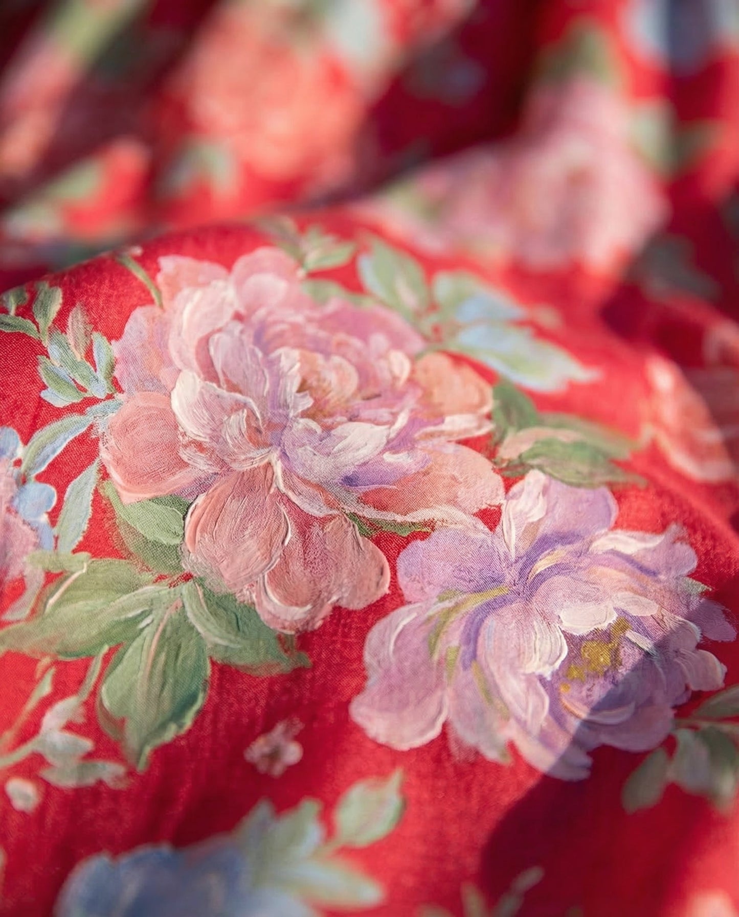 Rosalie | Robe fleurie légère col en V